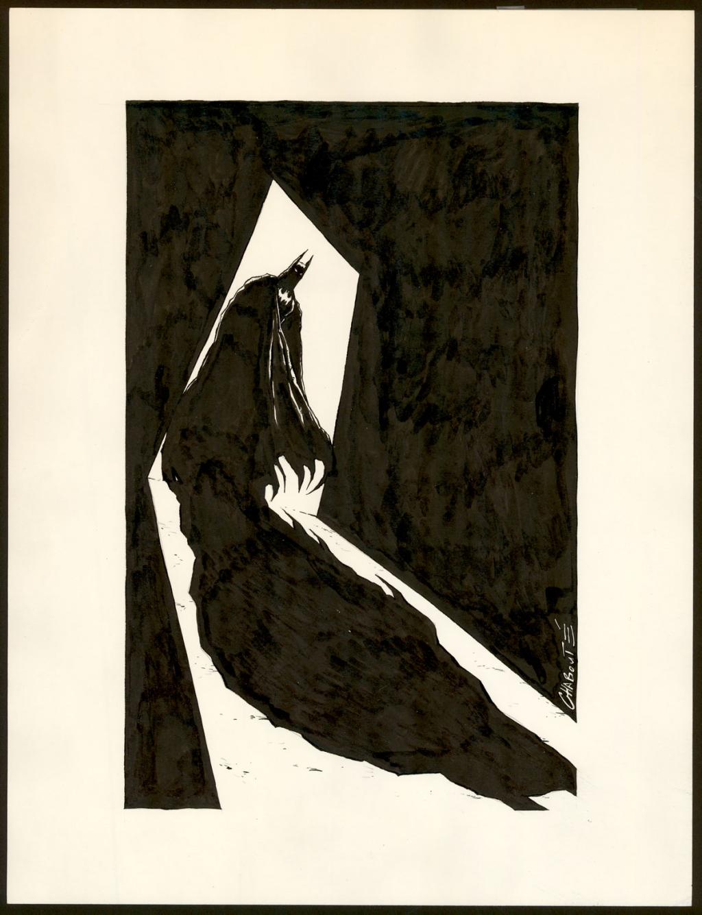 Illustration originale - Christophe Chabouté - Encre de Chine sur papier - 3862