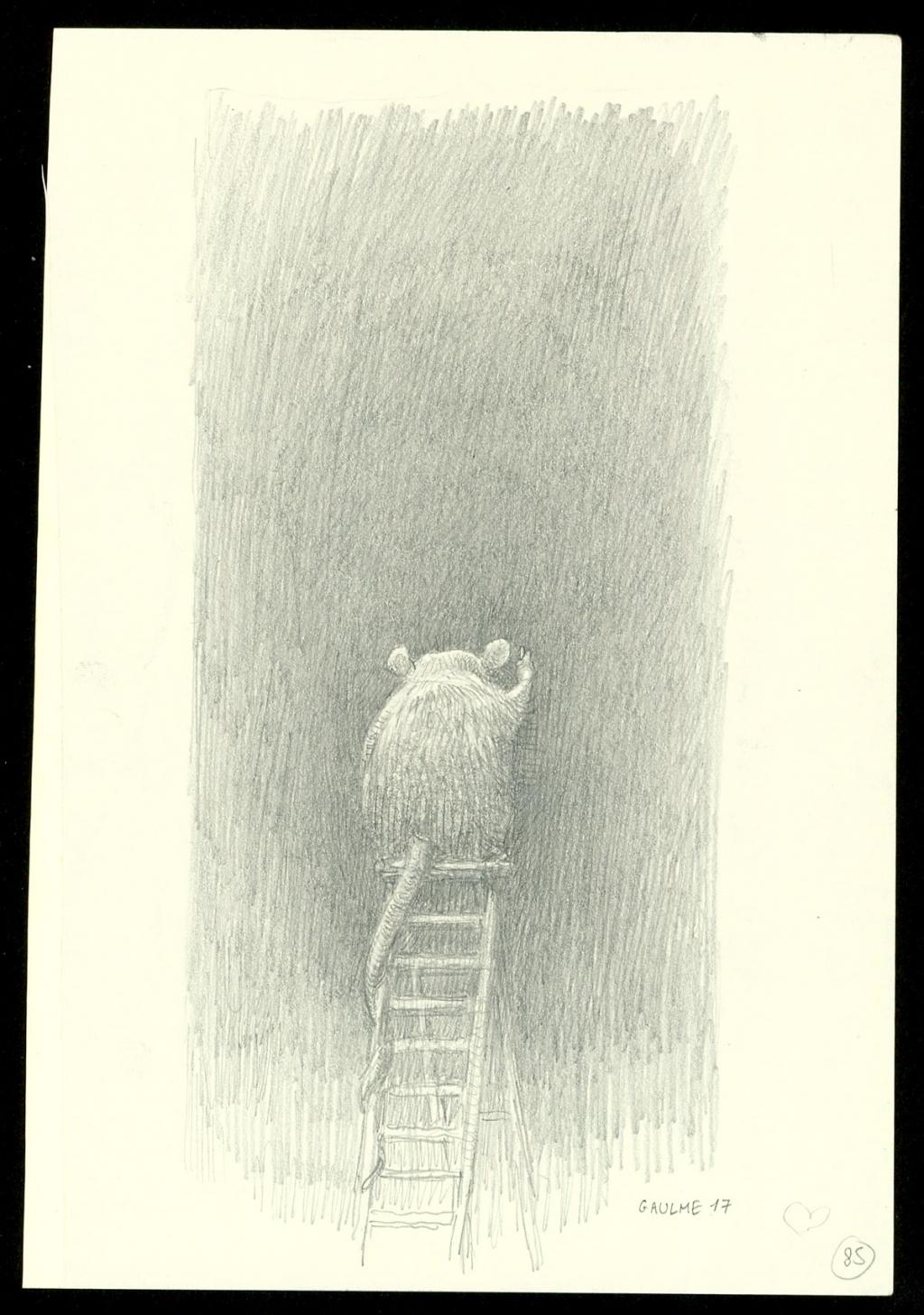 Crayonné original : - Armel Gaulme - Mine de plomb sur papier - 3940