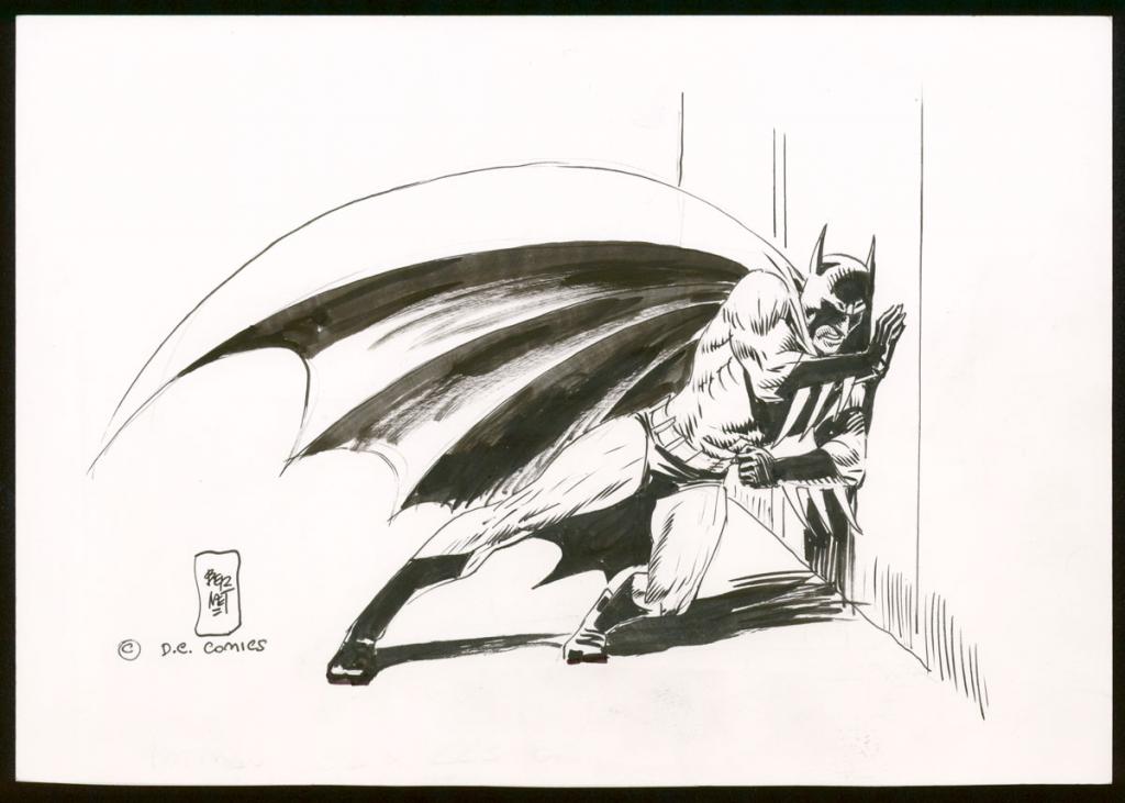 Illustration originale - Jordi Bernet - Encre de Chine et mine de plomb sur papier - 3988