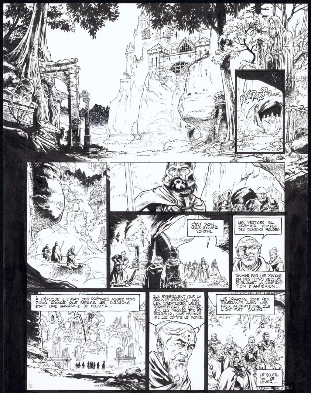 planche originale n°31 - Jean Charles Poupard - Encre de Chine - 4765