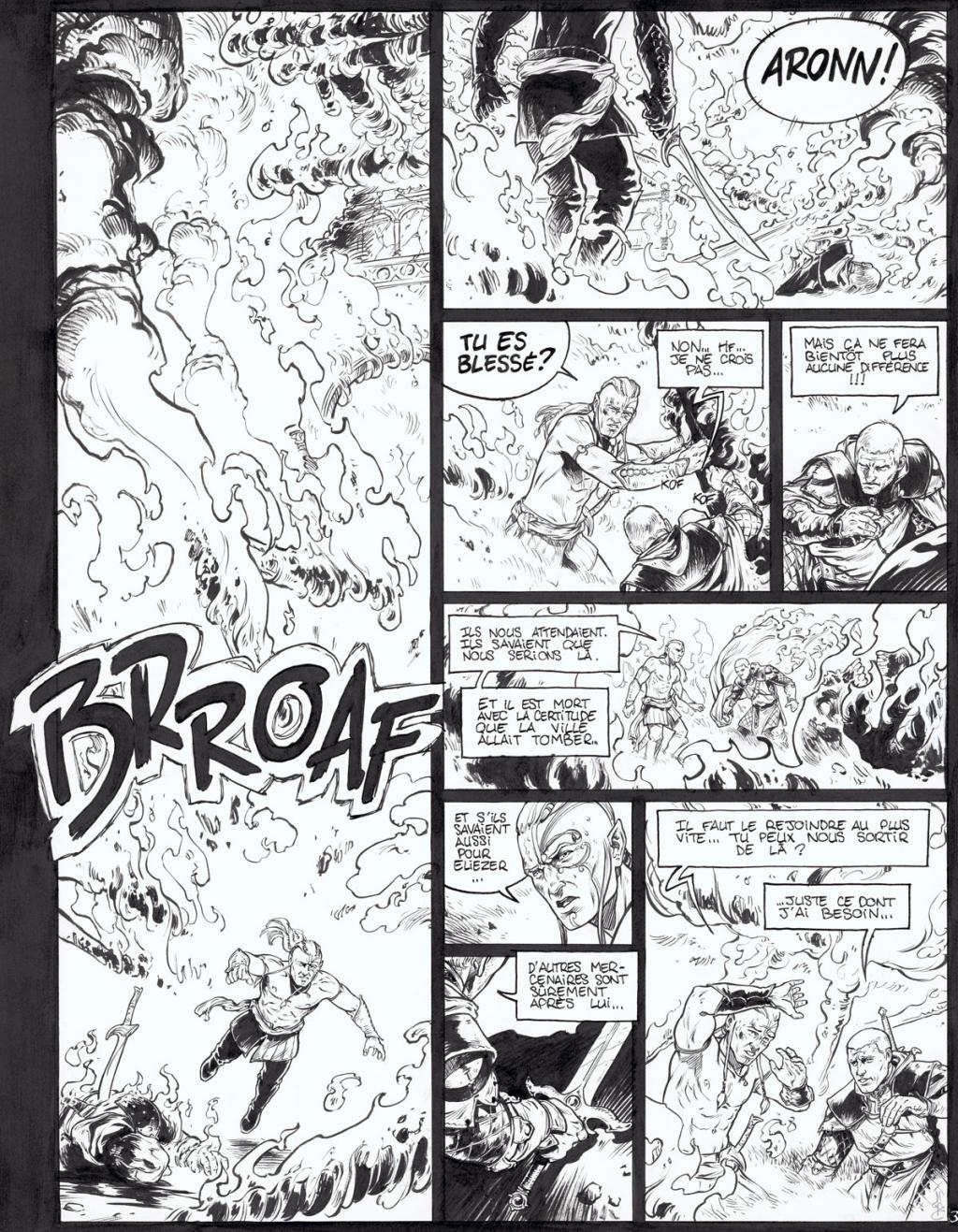 planche originale n°30 - Jean Charles Poupard - Encre de Chine - 4931