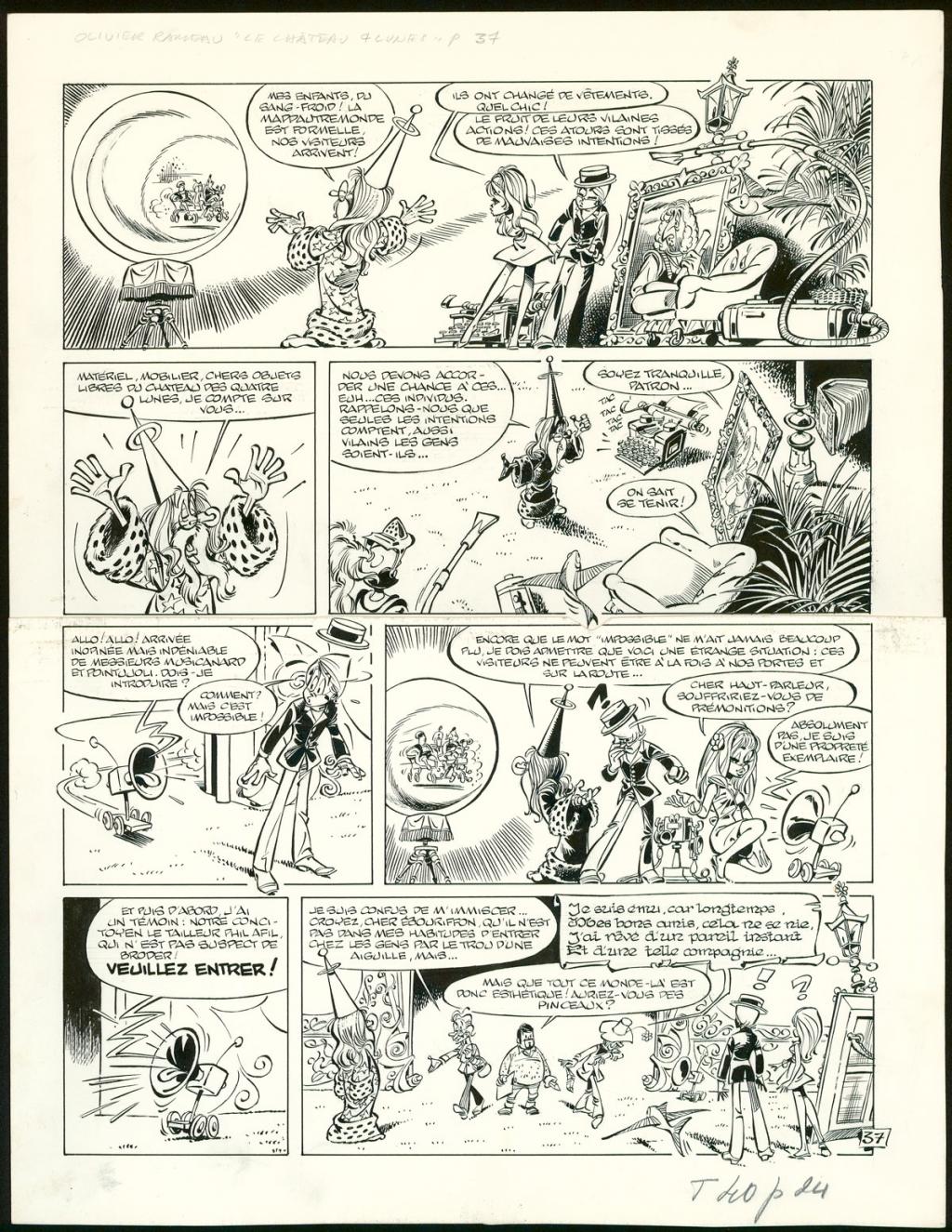 Planche originale n°37 - Dany - Encre de Chine sur papier - 4061