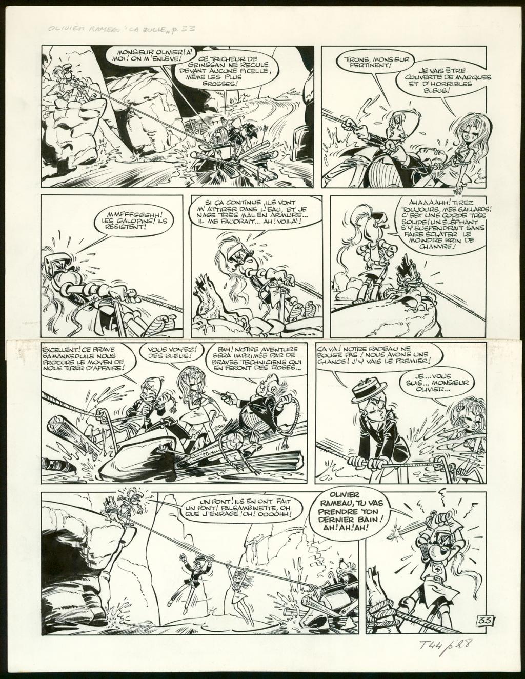 Planche originale n°33 - Dany - Encre de Chine sur papier - 4058