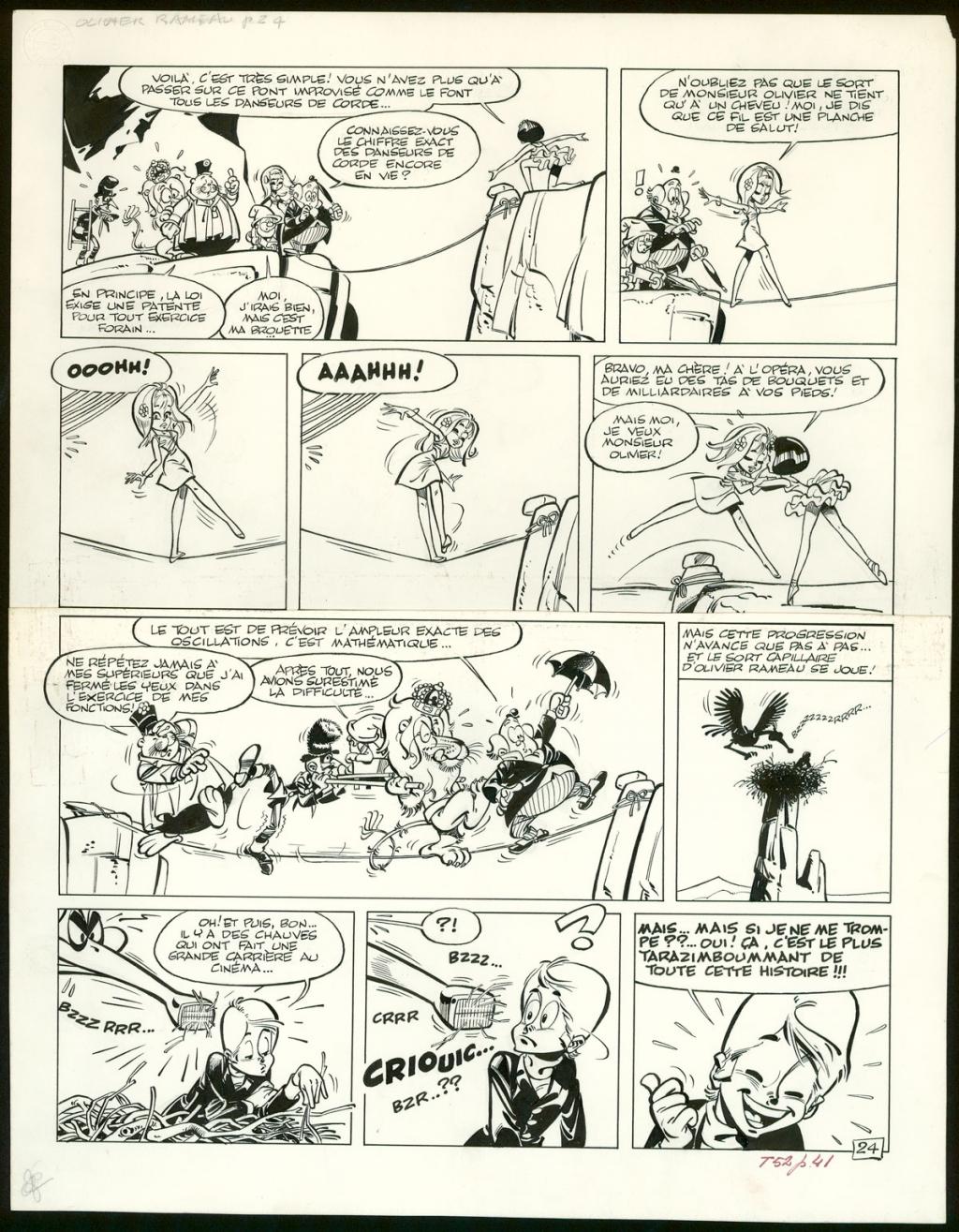 Planche originale n°24 - Dany - Encre de Chine sur papier - 4057