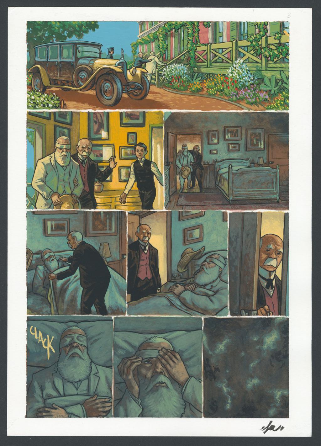 Planche originale n°3 - Efa - Gouache sur papier - 4226