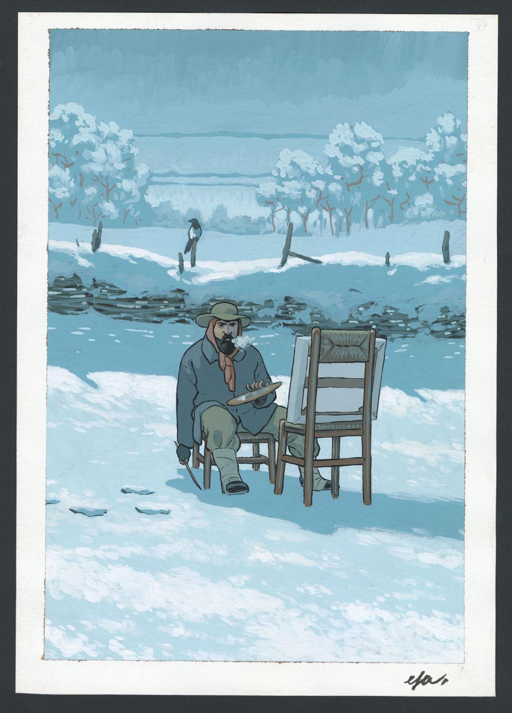 Planche originale n°47 - Efa - Gouache sur papier - 4214