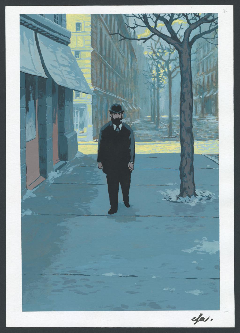 Planche originale n°76 - Efa - Gouache sur papier - 4206