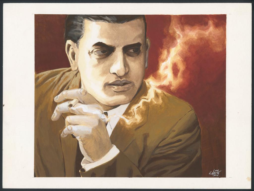 Couverture originale - Erbetta Luca - Gouache et encre de Chine - 4308