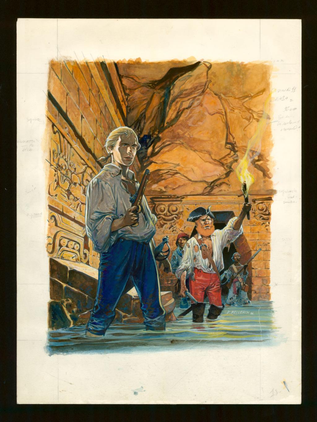 Couverture originale - Patrice Pellerin - Gouache sur papier - 4125