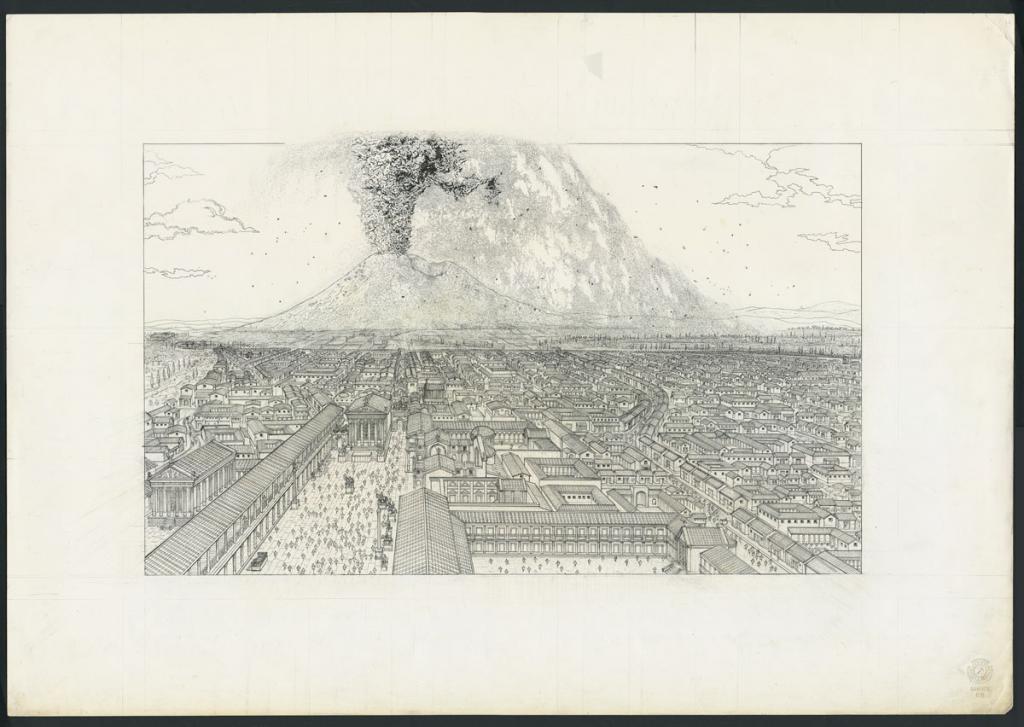 Illustration originale - Marc Henniquiau - Encre de Chine sur papier - 4190