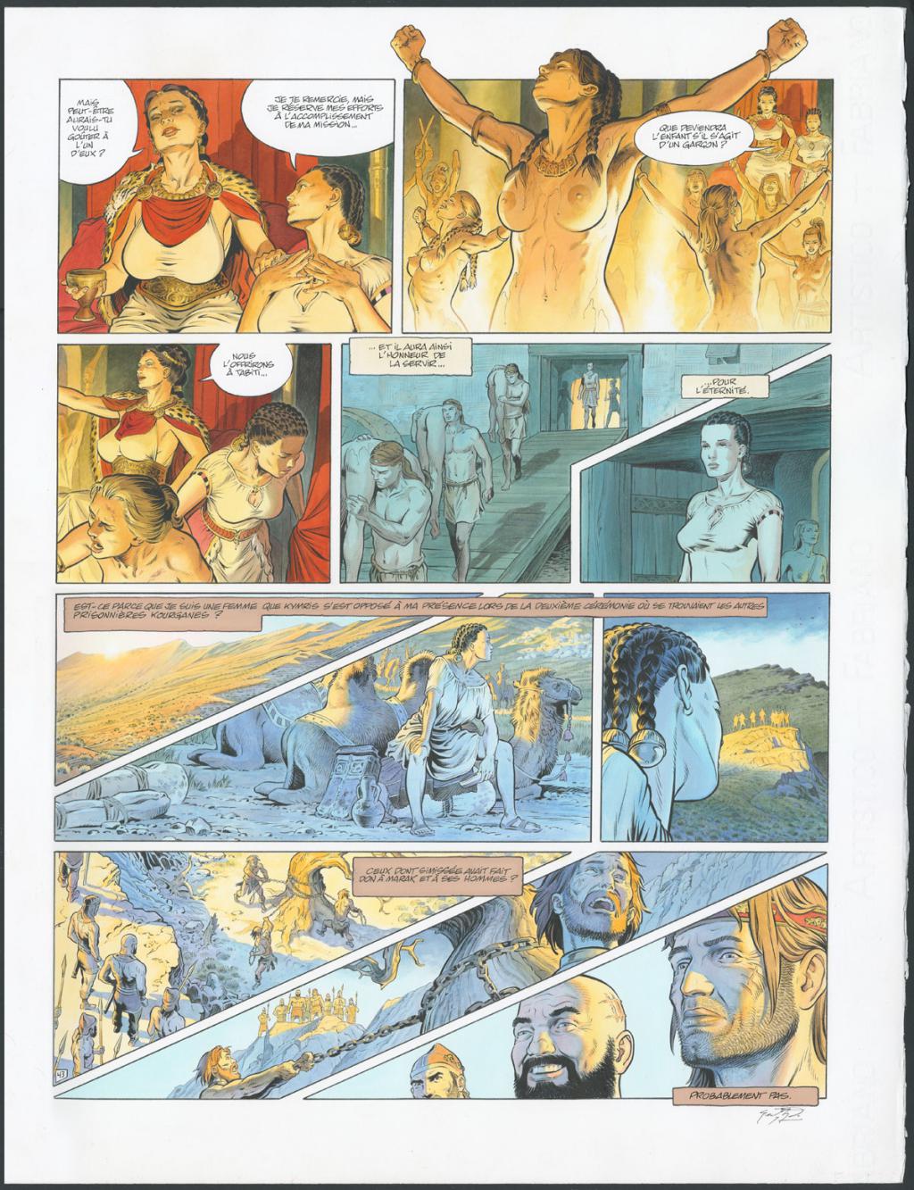 Planche originale n°43 - François Miville-Deschênes - Aquarelle et encre de Chine sur papier - 4173