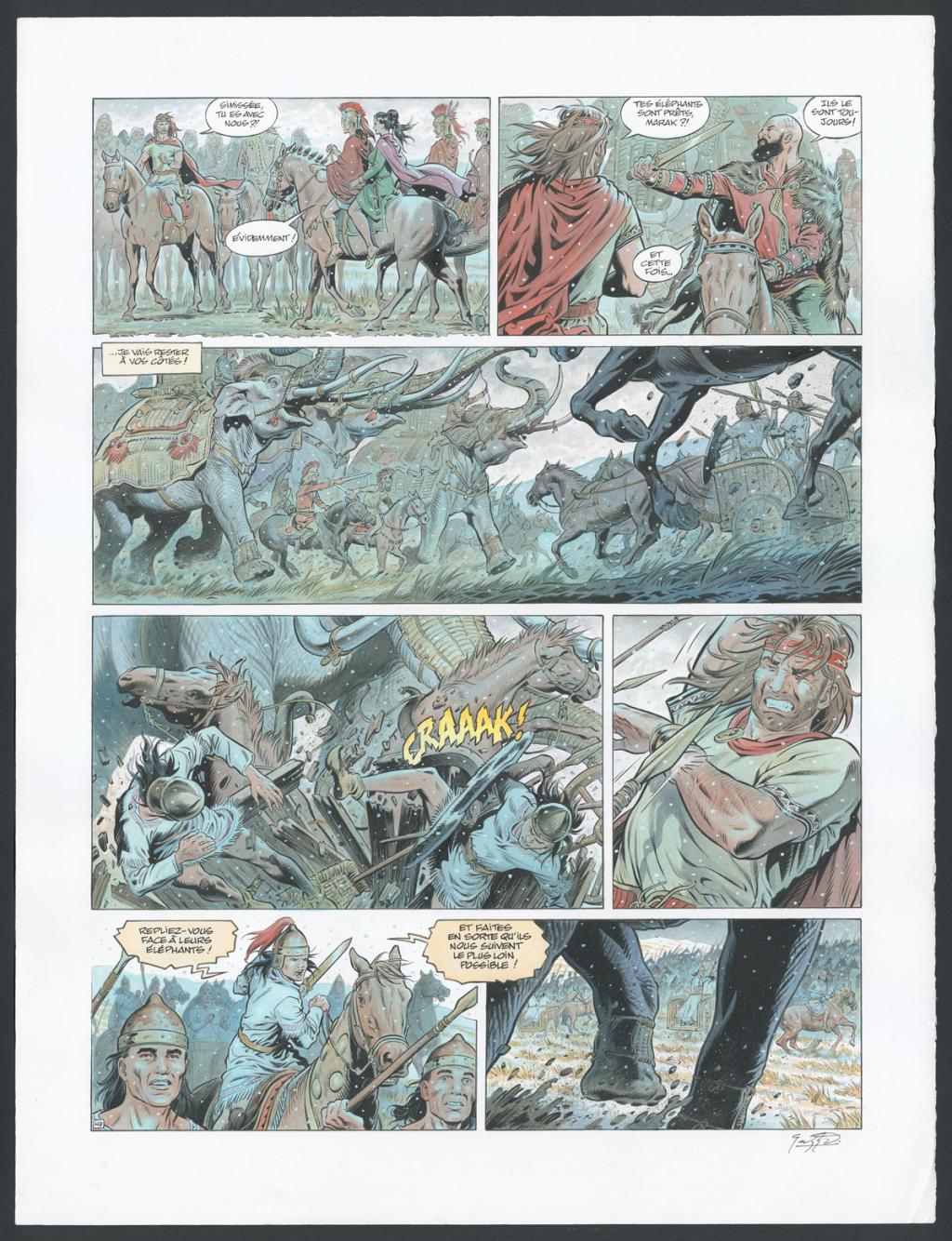 Planche originale n°40 - François Miville-Deschênes - Aquarelle et encre de Chine sur papier - 4175