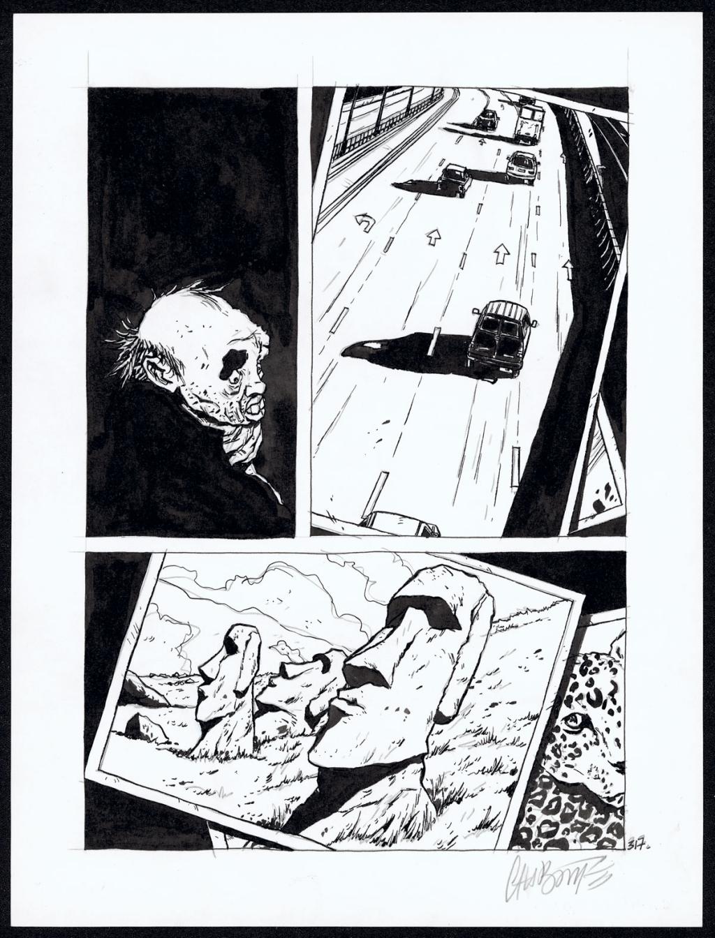 planche 317 - Christophe Chabouté - Encre de Chine - 4969