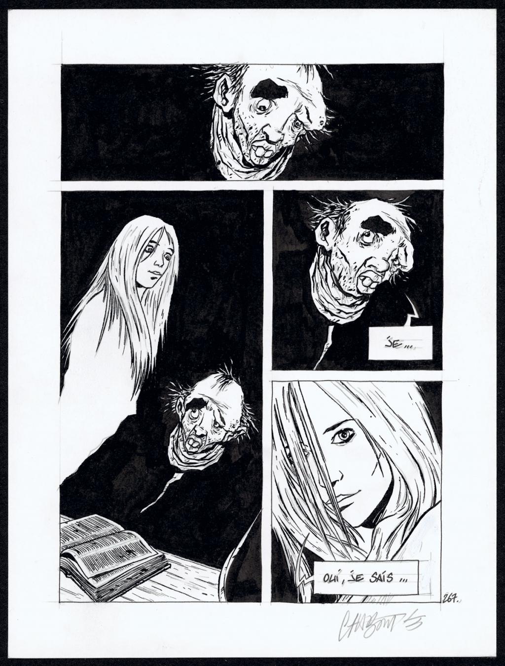 planche 267 - Christophe Chabouté - Encre de Chine - 4967