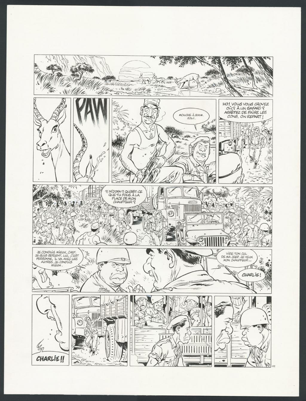 Planche originale n°11 - Sylvain Vallée - Encre de Chine sur papier - 4275