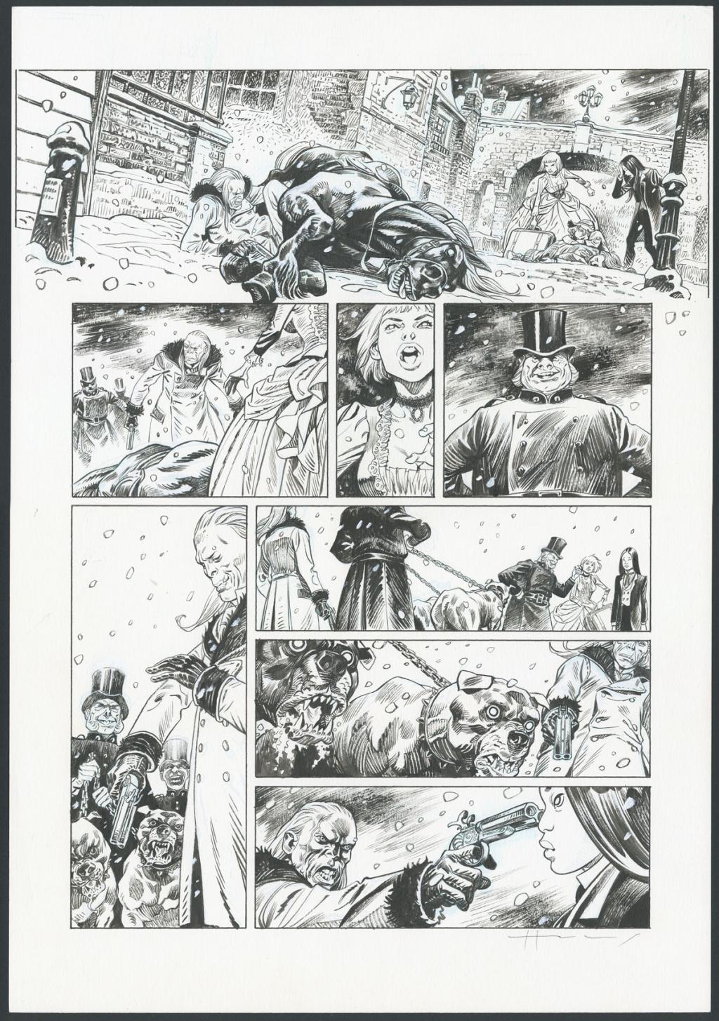 Planche originale n°42 - Homs - Encre de Chine sur papier - 5546