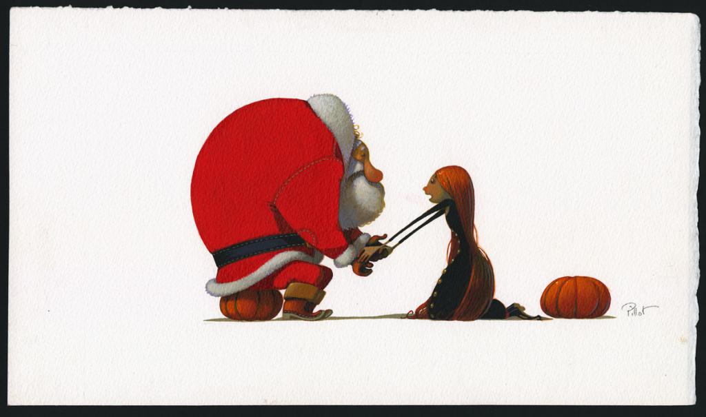 Illustration originale - Frédéric Pillot - Acrylique sur papier - 4810