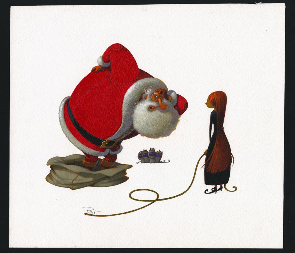 Illustration originale - Frédéric Pillot - Acrylique sur papier - 4811