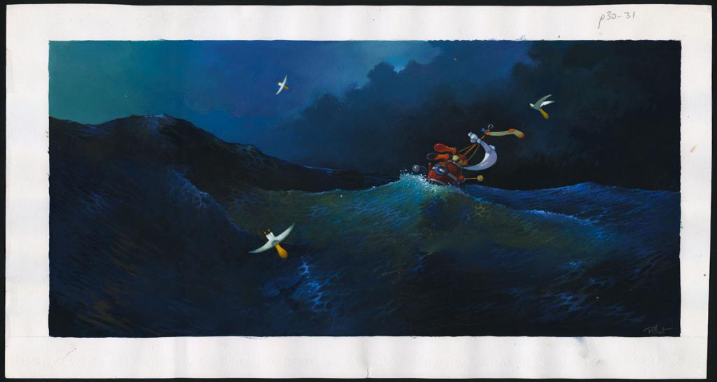 Illustration originale - Frédéric Pillot - Acrylique sur papier - 4816