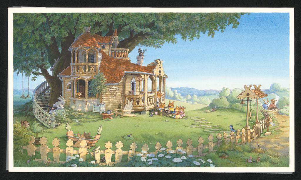 Illustration originale - Loïc Jouannigot - Aquarelle sur papier - 6089