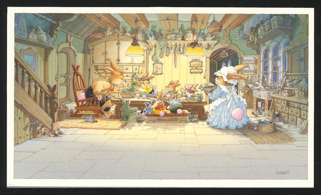 Illustration originale - Loïc Jouannigot - Aquarelle sur papier - 6090