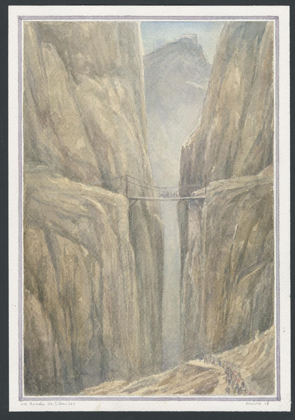 Illustration originale
pour l'édition luxe de l'album : "L'Homme qui voulut être roi" de Rudyard Kipling - Armel Gaulme - Aquarelle sur papier - 4831