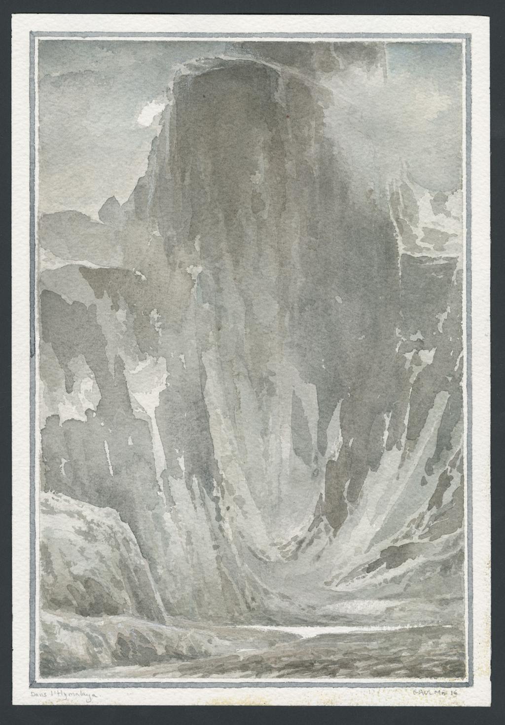 Illustration originale
pour l'édition luxe de l'album : "L'Homme qui voulut être roi" de Rudyard Kipling - Armel Gaulme - Aquarelle sur papier - 4835