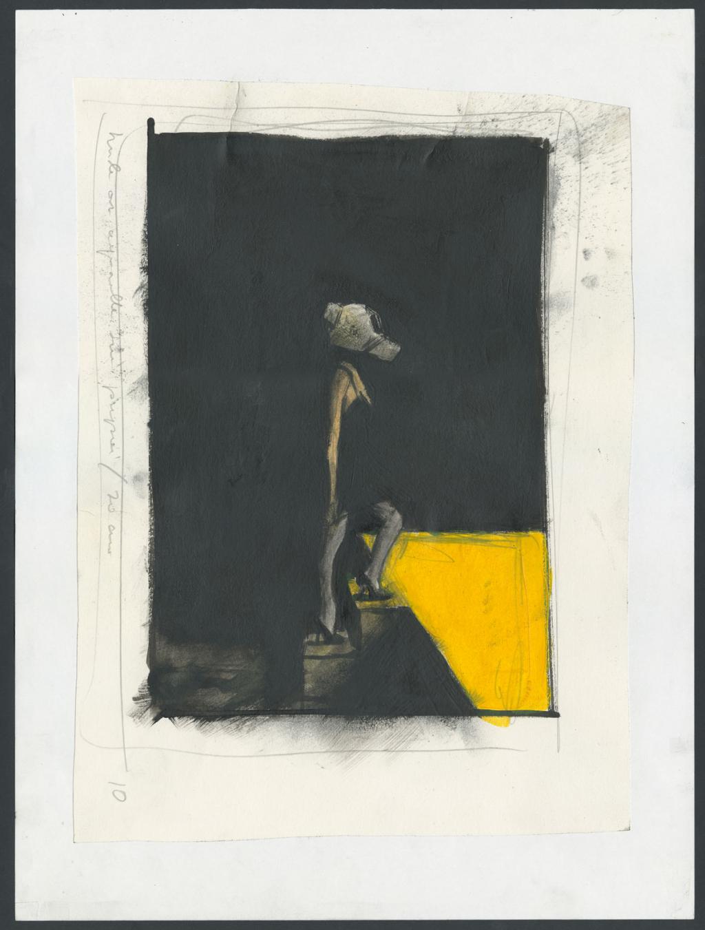 Illustration originale réalisée en 2016 - Jean-Marc Rochette - Technique mixte - 5160