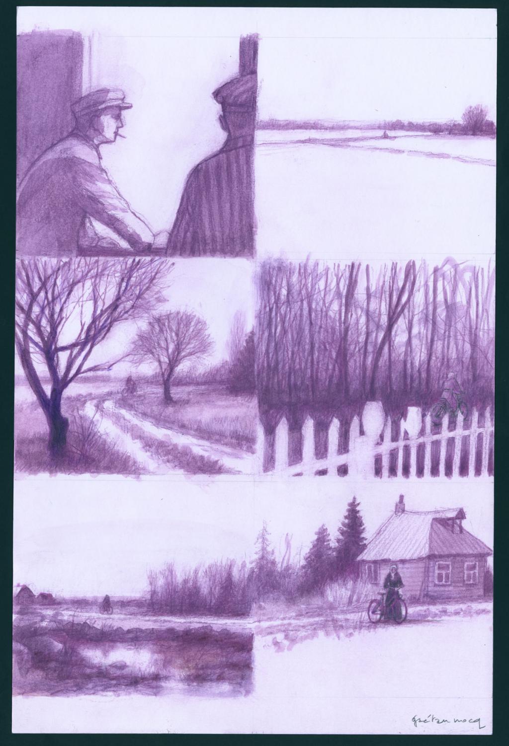 Planche originale
N° 113 - Gaetan Nocq - Acrylique et crayons de couleur - 4589