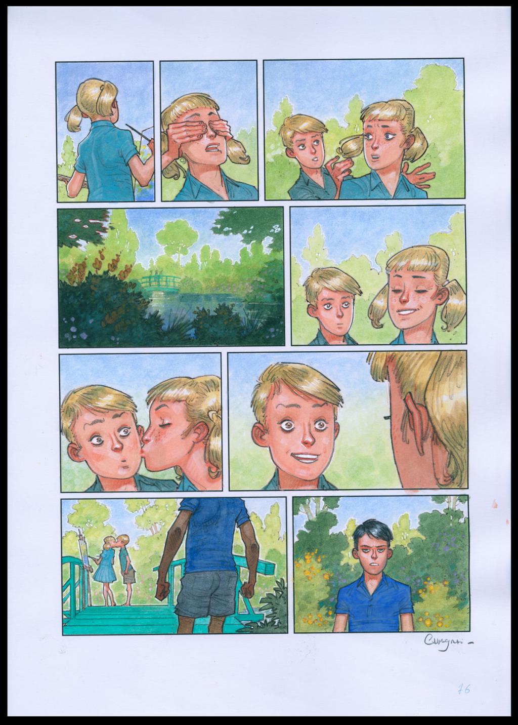 PPlanche originale N°76 - Didier Cassegrain - Technique mixte - 4576