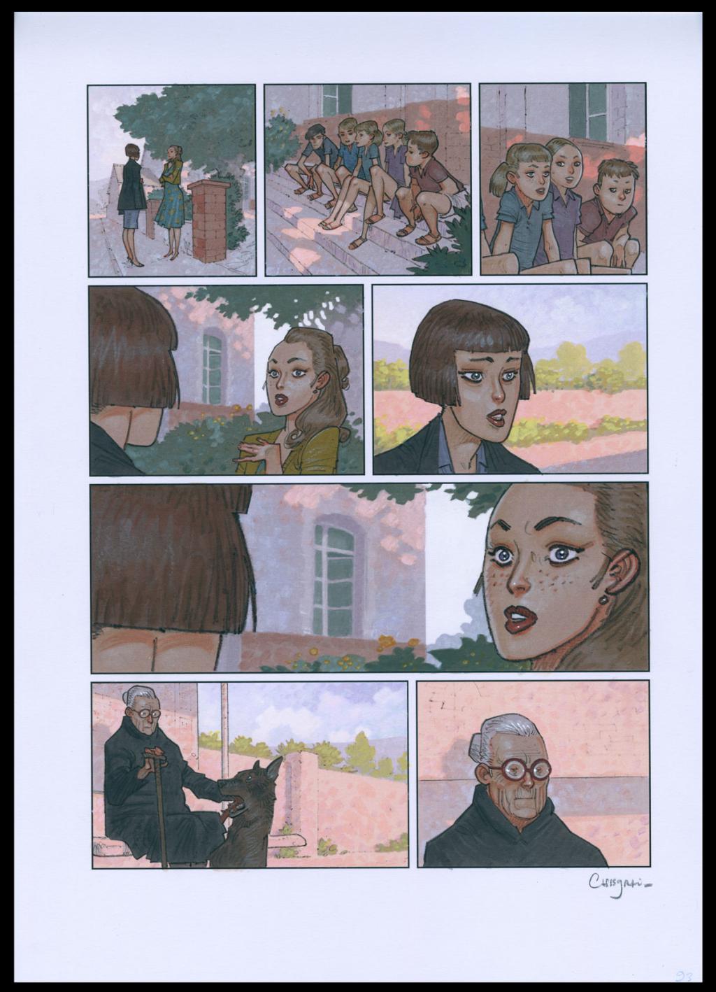 Planche originale N°93 - Didier Cassegrain - Technique mixte - 4574