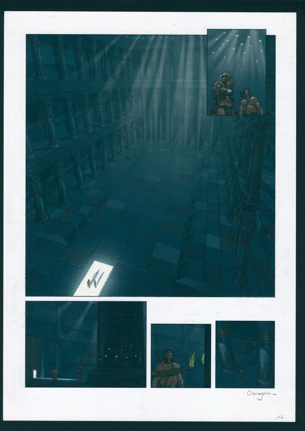 Planche originale n°17 - Didier Cassegrain - Technique mixte - 5633