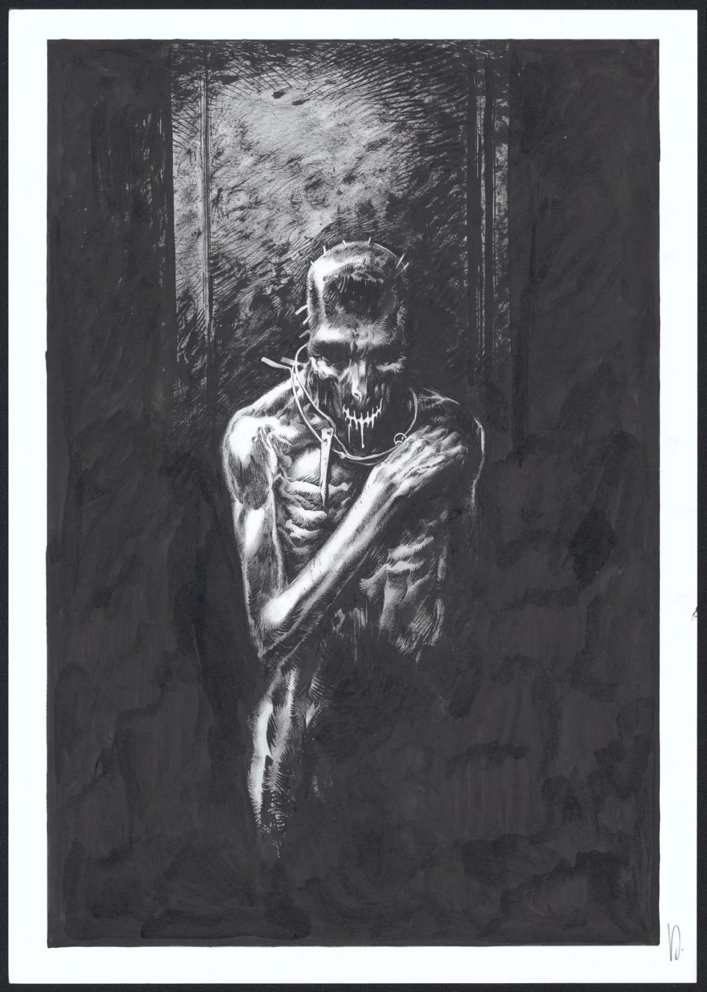 Planche originale n°58 - Virginie Augustin - Encre de Chine sur papier - 4560