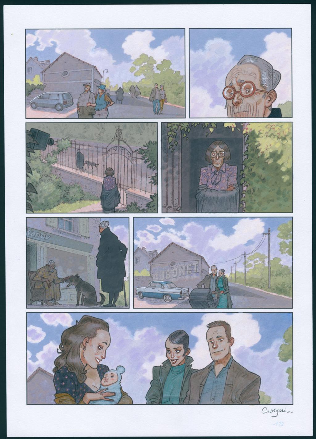 Planche originale  N°133 - Didier Cassegrain - Technique mixte - 4753