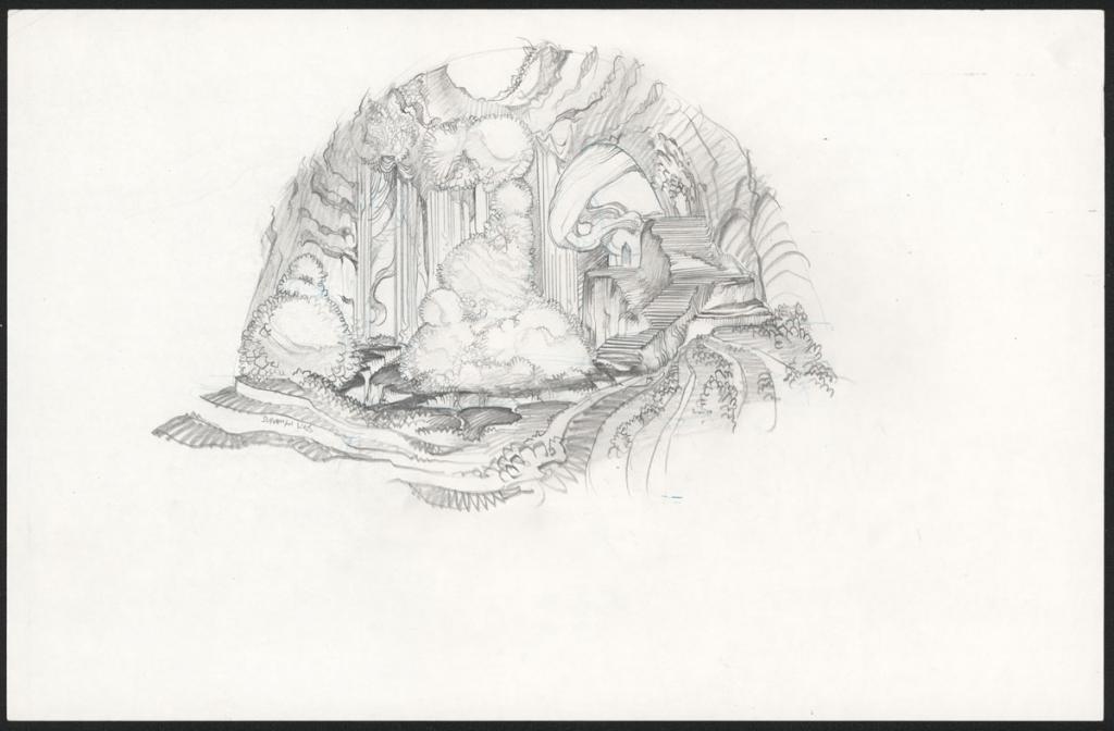 Concept art - Sylvain Despretz - Technique mixte sur papier - 5100