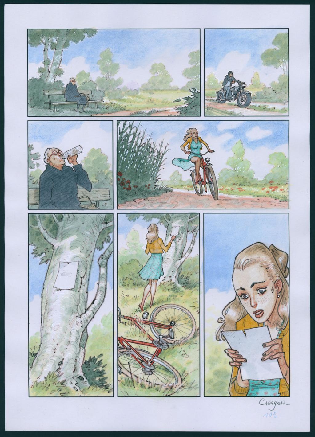 Planche originale  N°115 - Didier Cassegrain - Technique mixte - 5638