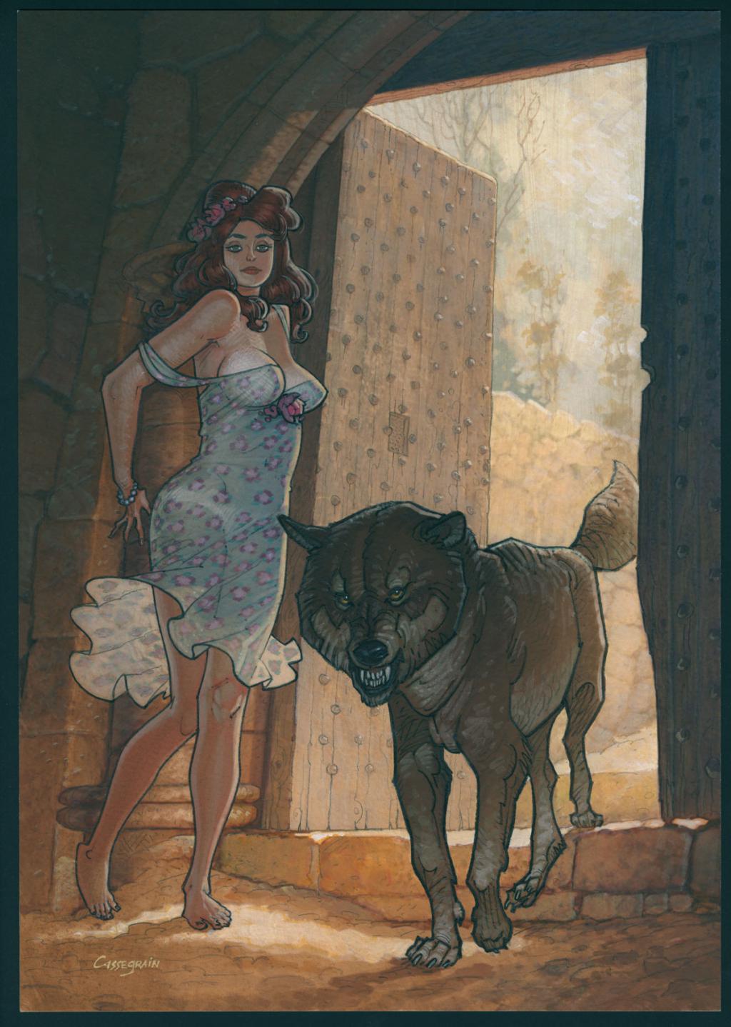 Illustration originale - Didier Cassegrain - Technique mixte - 4756