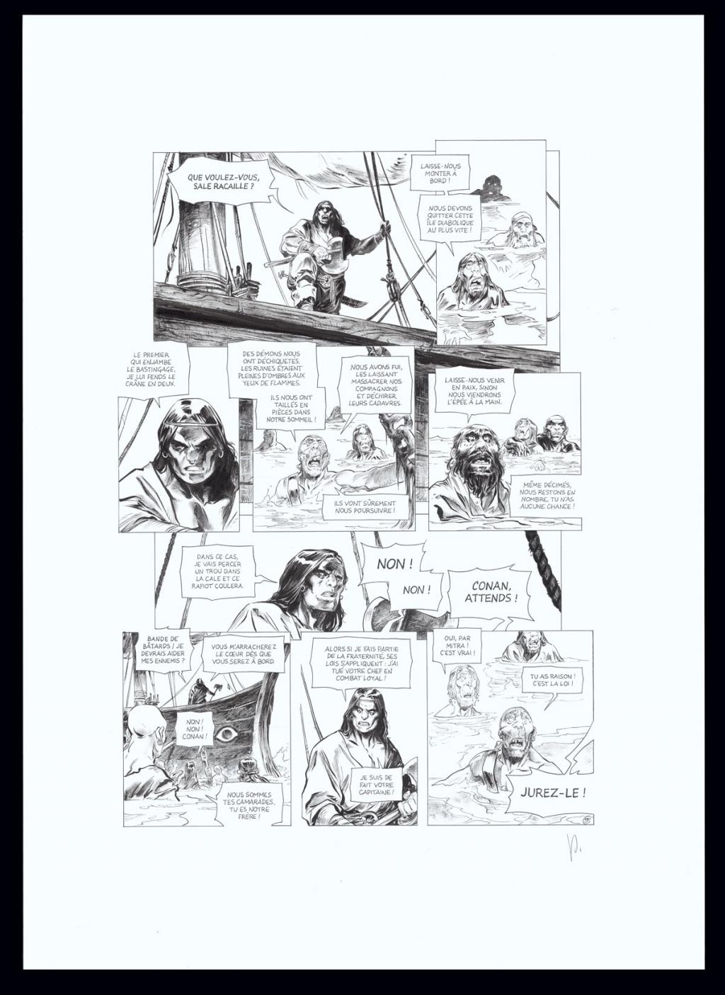 Planche originale n°55 - Virginie Augustin - Encre de Chine sur papier - 4648