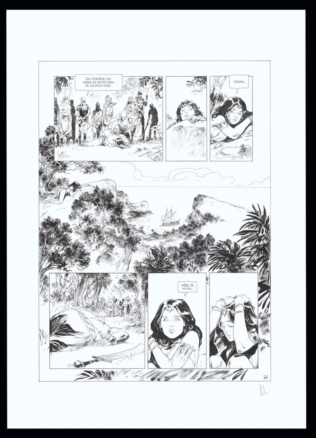 Planche originale n°40 - Virginie Augustin - Encre de Chine sur papier - 4643