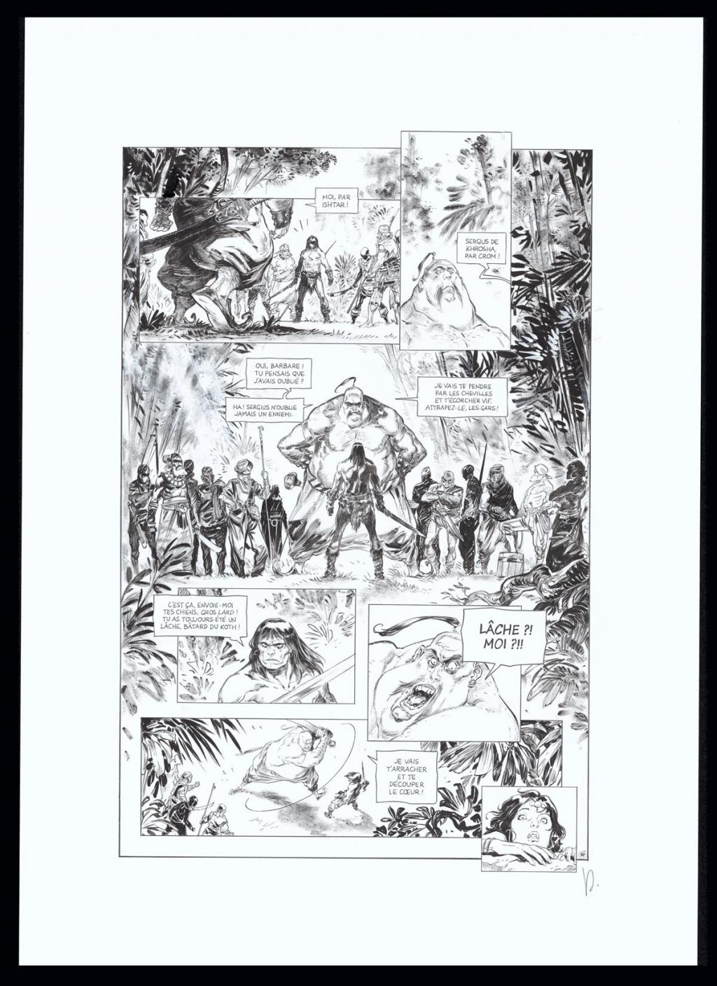 Planche originale n°37 - Virginie Augustin - Encre de Chine sur papier - 4640