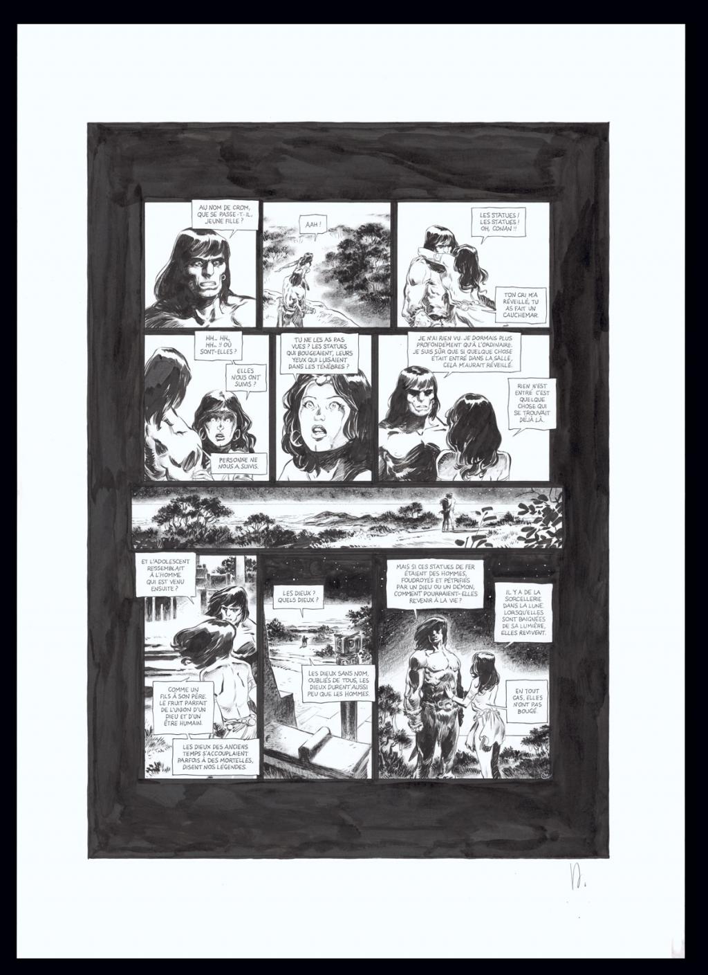 Planche originale n°30 - Virginie Augustin - Encre de Chine sur papier - 4637