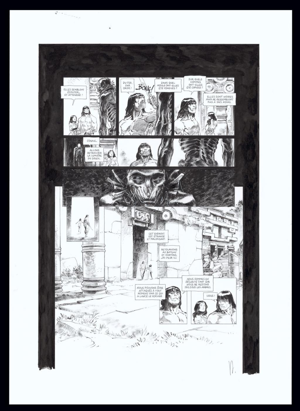 Planche originale n°20 - Virginie Augustin - Encre de Chine sur papier - 4636