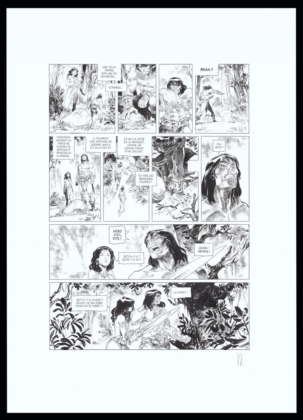 Planche originale n°16 - Virginie Augustin - Encre de Chine sur papier - 4634