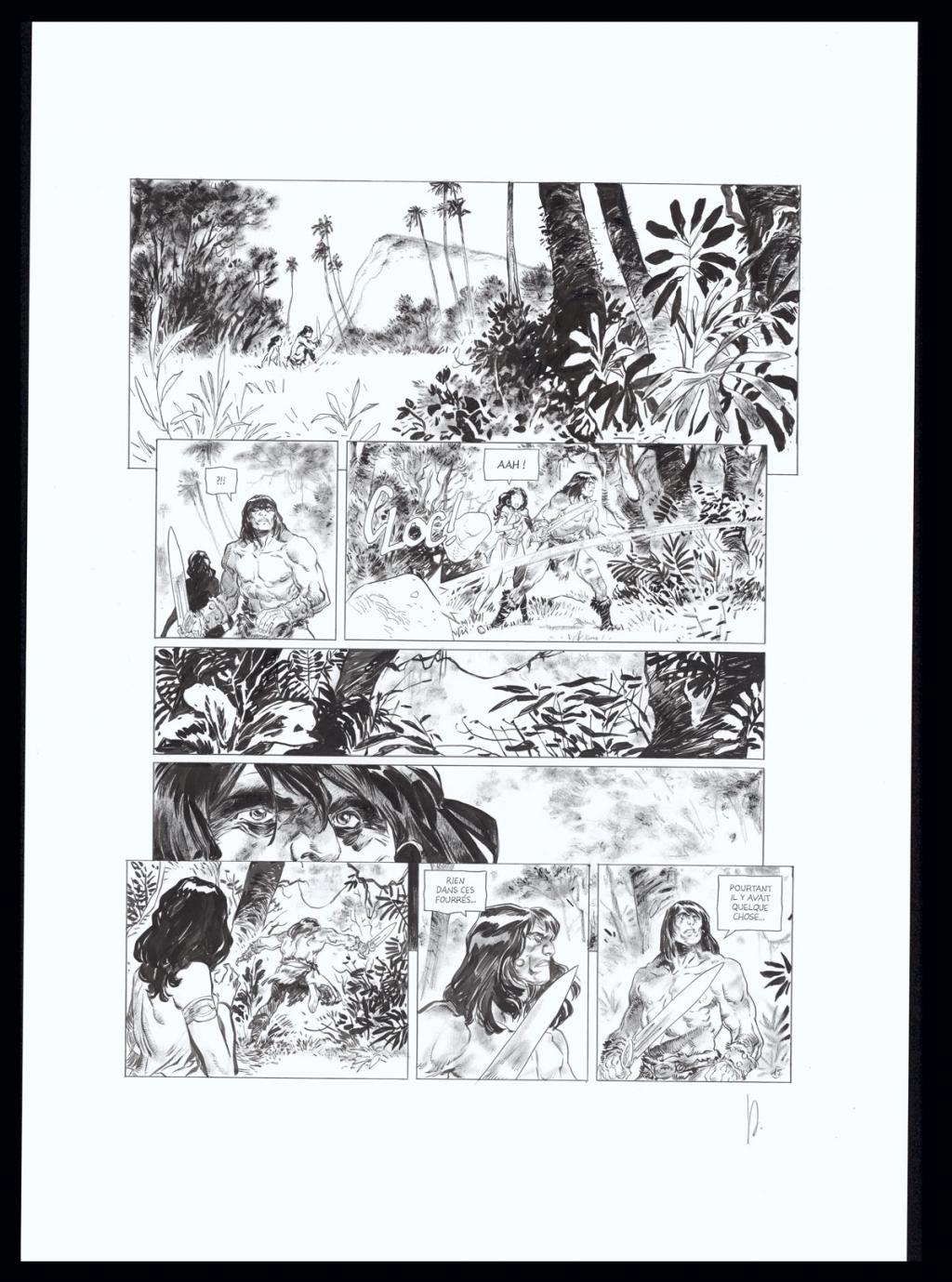 Planche originale n°15 - Virginie Augustin - Encre de Chine sur papier - 4633