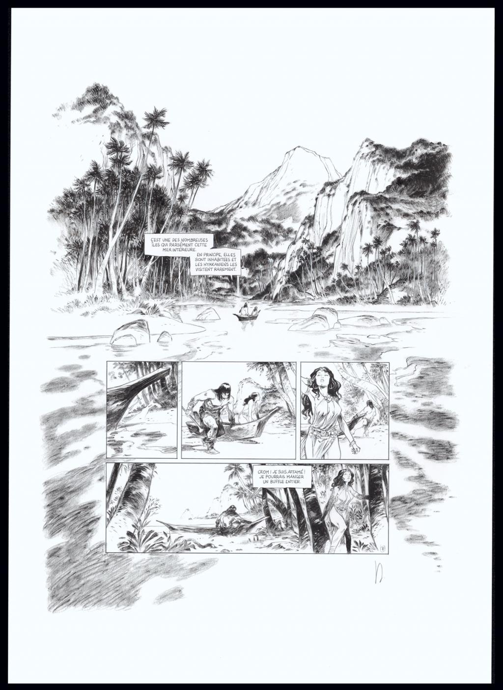 Planche originale
n°10 - Virginie Augustin - Encre de Chine sur papier - 6439
