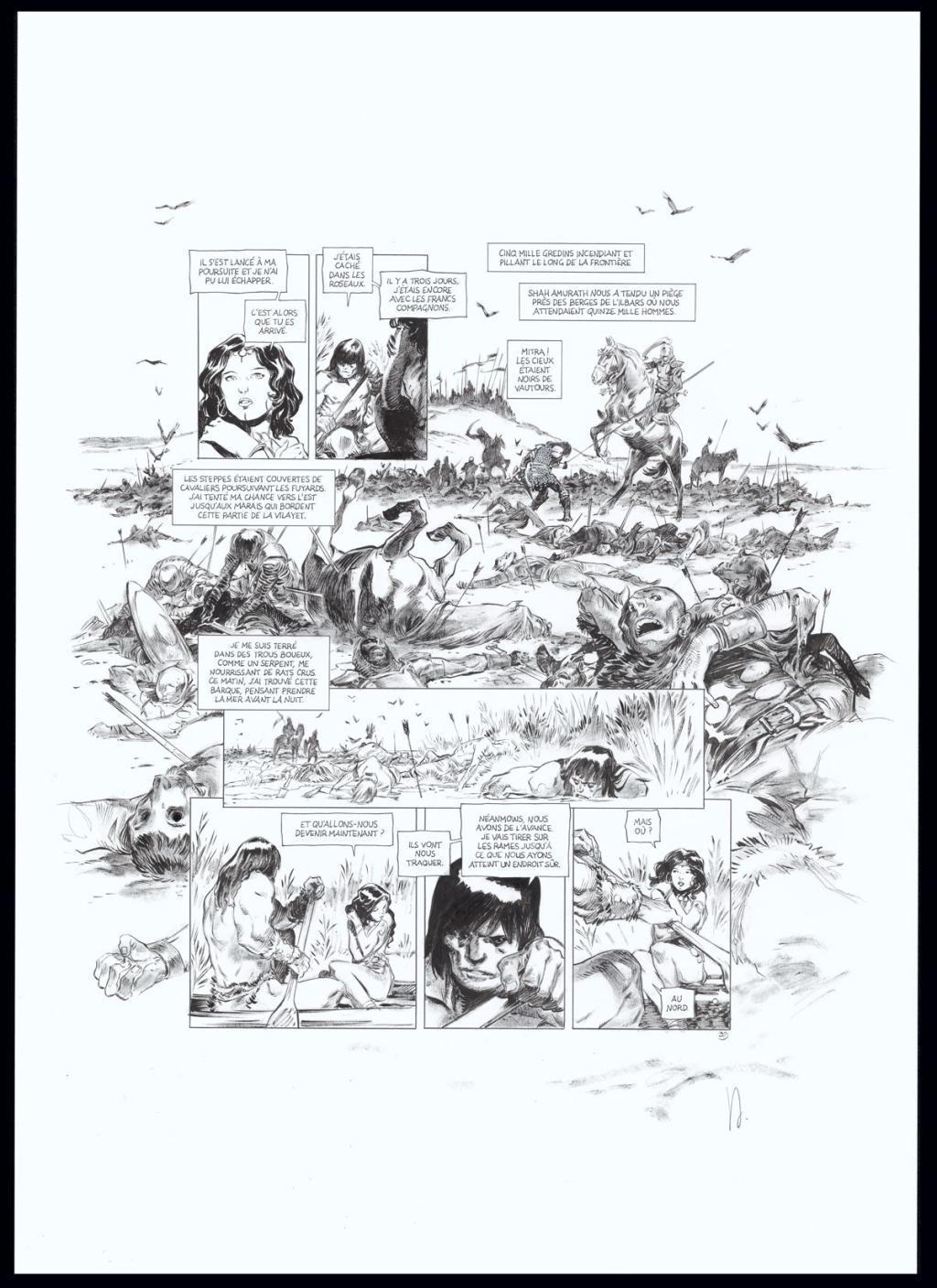 Planche originale n°8 - Virginie Augustin - Encre de Chine sur papier - 4942