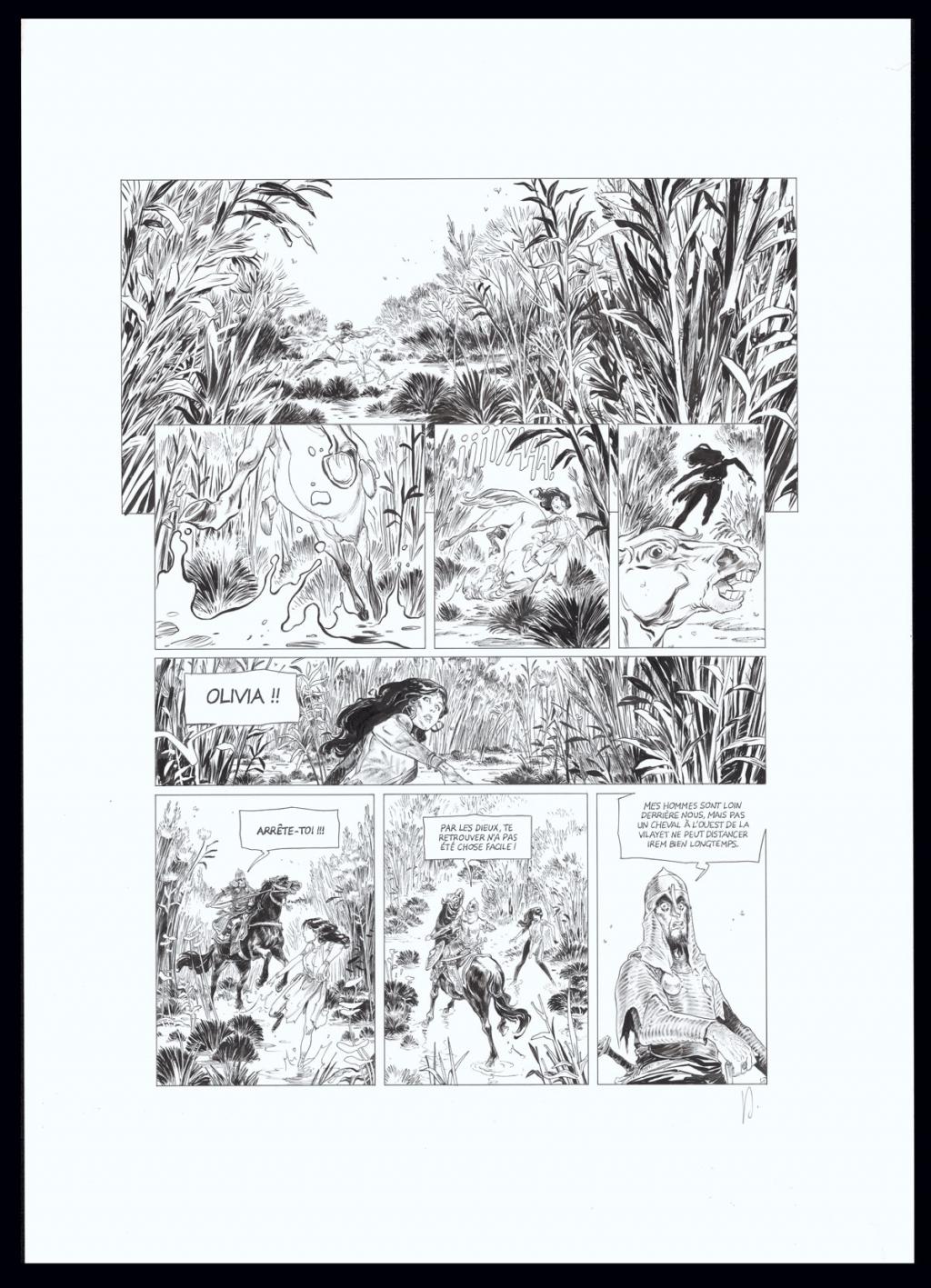 Planche originale n°1 - Virginie Augustin - Encre de Chine sur papier - 4624