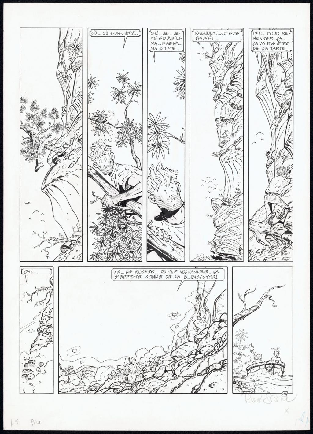 Planche originale N°12 - René Sterne - Encre de Chine sur papier - 4615