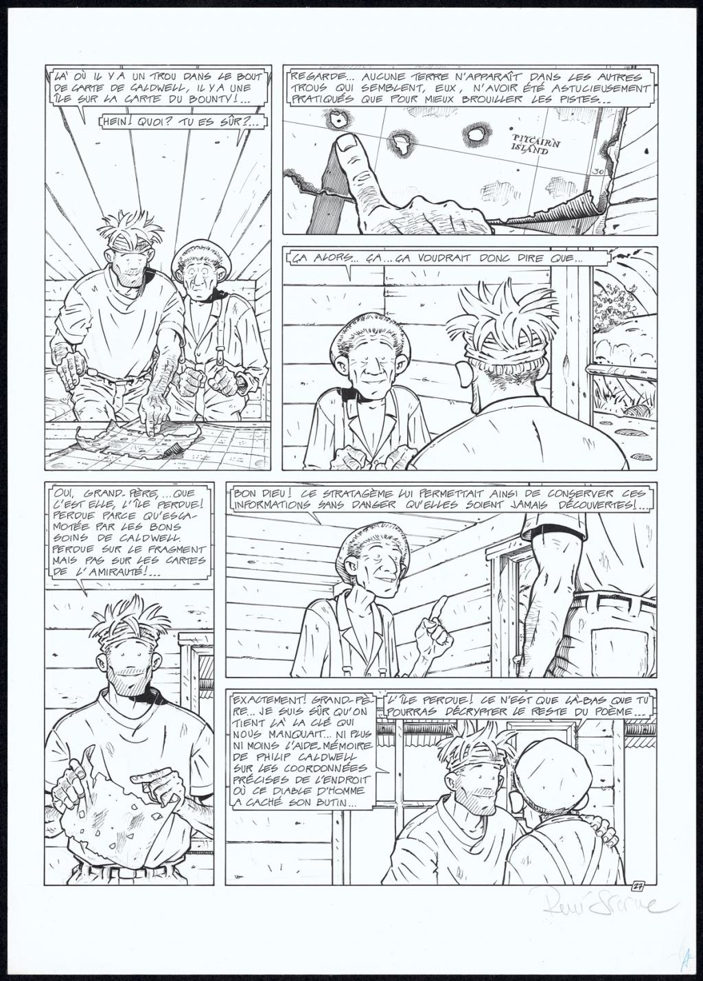 Planche originale N°27 - René Sterne - Encre de Chine sur papier - 4606