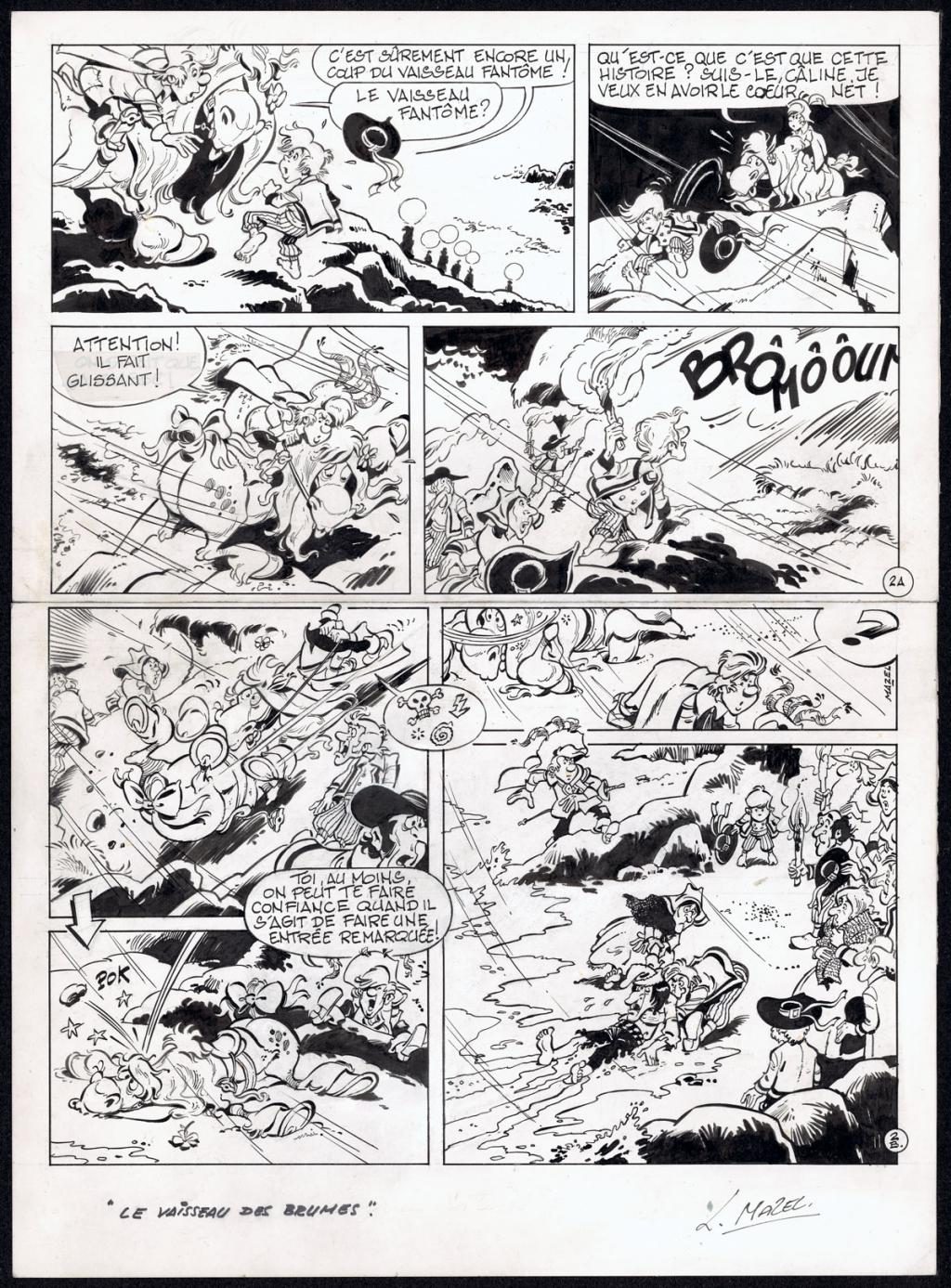 Planche originale n°2 - Mazel - Encre de Chine sur papier - 5007